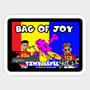 Bag of Joy Phil and Mike l42 colours Sticker